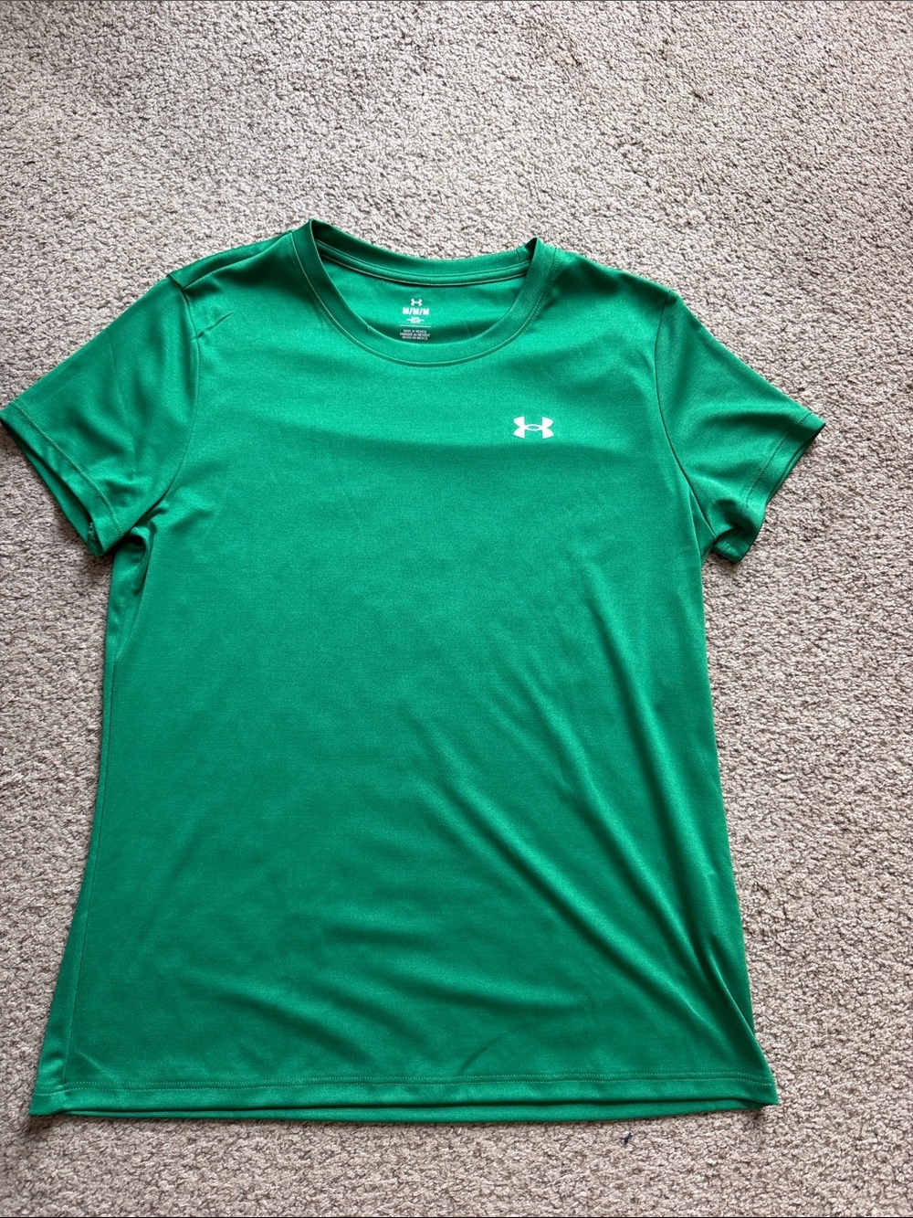 Under Armour Women's Bright Green Short Sleeve Performance Tee